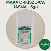 Mąka Orkiszowa Eko Jasna 630