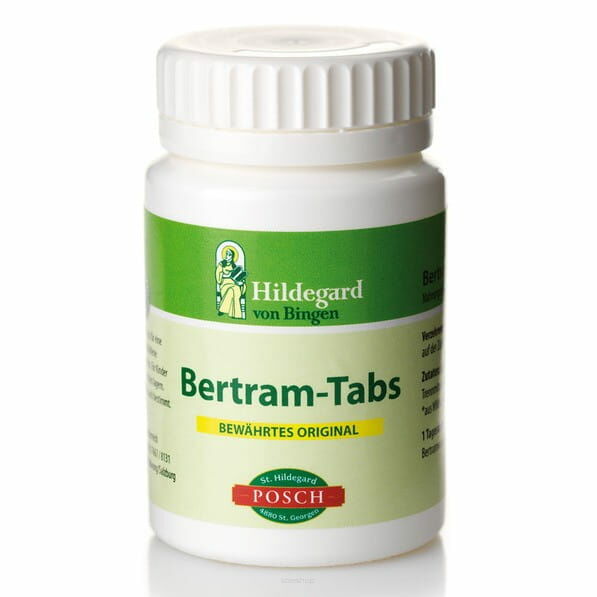 Bertram,  korzeń mielony w tabletkach,  Posch,70 g